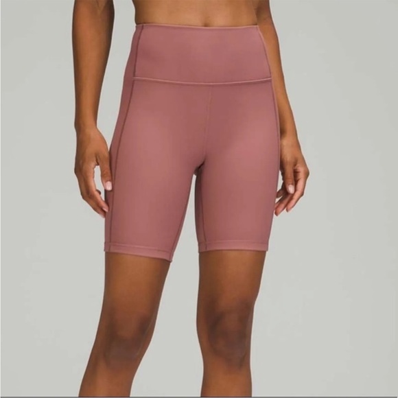 Lululemon ribbed high rise contoured bike shorts, 8 in - Picture 5 of 6